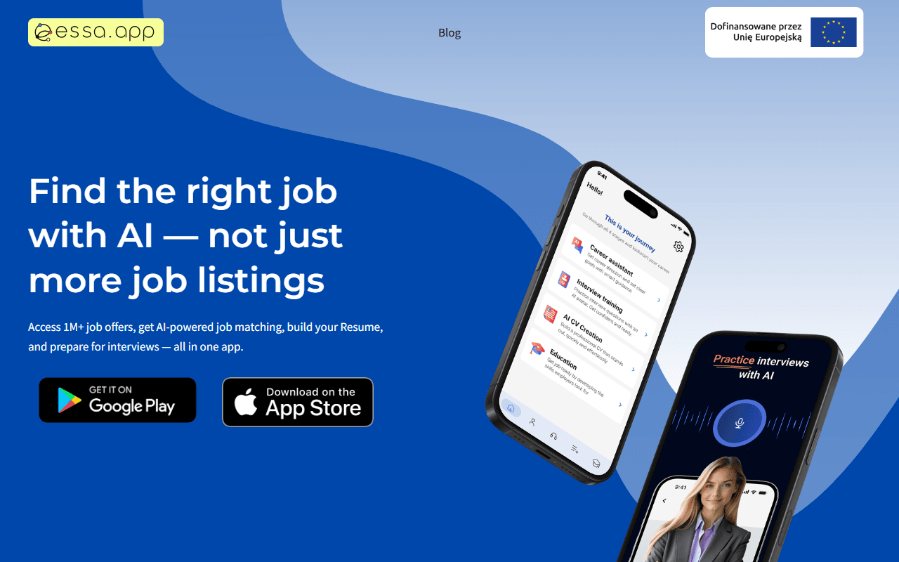 Zrzut ekranu Essa.App
