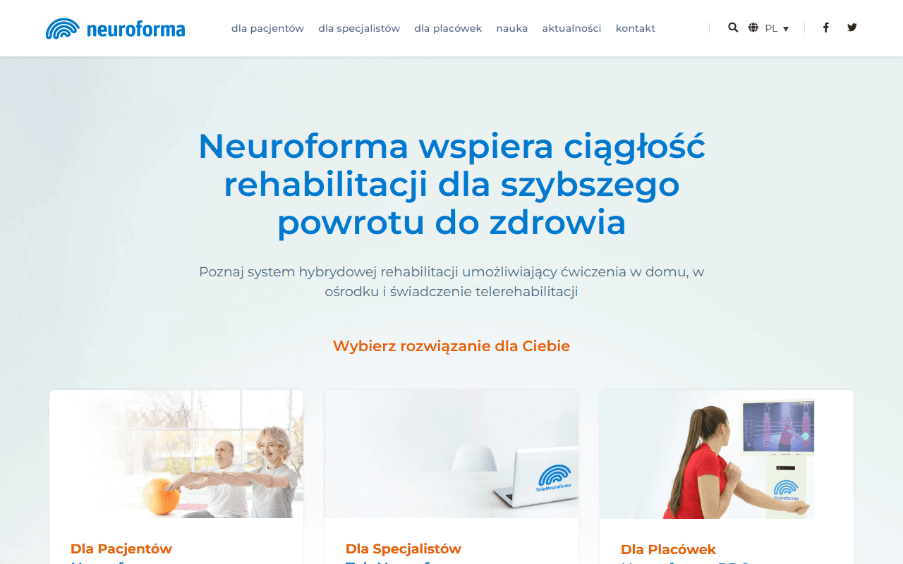Zrzut ekranu Neuroforma
