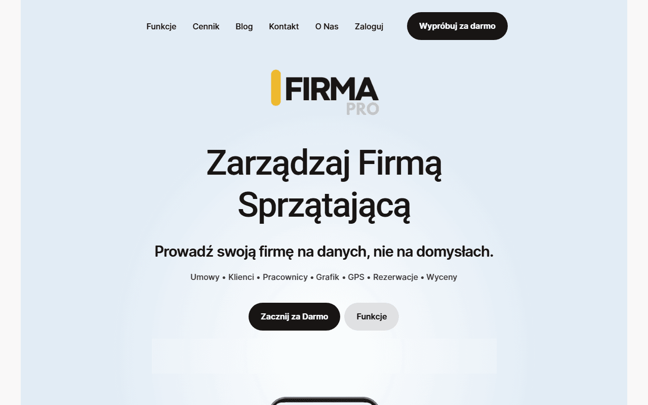 Zrzut ekranu Twoja Firma Pro