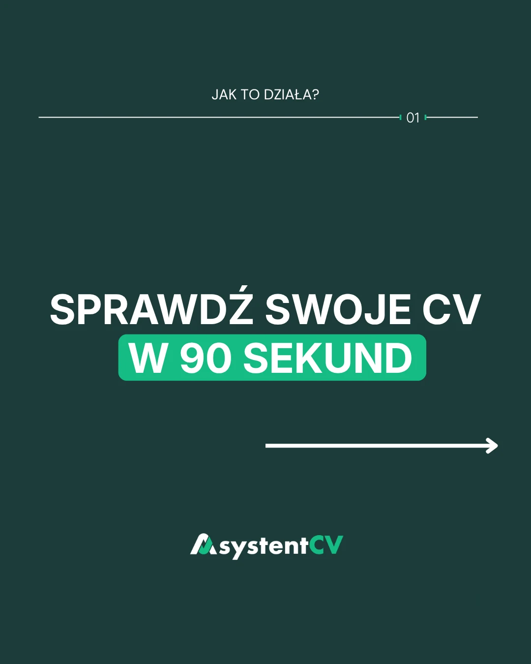 Zrzut ekranu AsystentCV